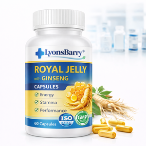 Gelée royale avec ginseng en capsules – Complément énergétique pour la performance et l'endurance – Fabricant OEM GMP pour l'exportation - Product Image 3