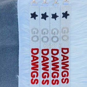 Sangle de sac à main en perles colorées avec boucle en acier, taille et couleur personnalisables, motifs audacieux et modernes pour femmes soucieuses de la mode - Product Image 1