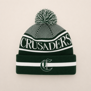 Bonnet ajustable à motif de personnage vert avec pompon, unisexe, pour adulte, chapeau d'hiver décontracté en tricot, 100 % acrylique - Product Image 4