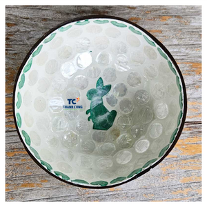 Exportateur professionnel de bols en noix de coco, finition polie, bols en noix de coco polis, approvisionnement en gros, Vietnam - Product Image 1