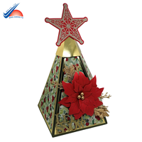 Pyramiden förmige Papier box | Personal isierte Verpackung für Geschenke und Party bevorzugungen