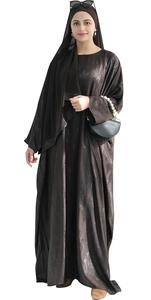Abaya Kimono de Luxe pour Femme Musulmane, Style Dubaï, Broderie Fantaisie, Respirante, Idéale pour l'Aïd, Vente en Gros - Product Image 4