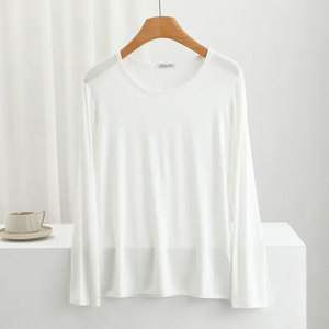 Lot de 5 T-shirts de sport pour femmes, col rond, haute performance, écologiques, respirants, séchage rapide, anti-UV, anti-plis - Product Image 2