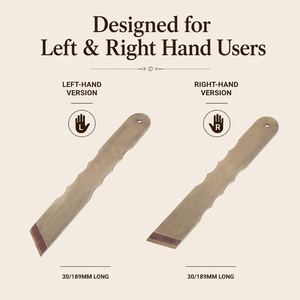 Leather <b>Craft</b> Designer Knife Set Left Right Hand Skiving Cutting <b>Tool</b> | Precision Blade DIY Leather <b>Tool</b> | India 2026 Export Pro - Product Image 2