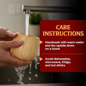 Vaso de whisky de lujo de madera de roble, hecho a mano, de madera natural, para beber, regalo de bar. - Product Image 2