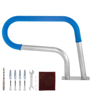 Corrimano per Piscina in Acciaio Inox 304, Capacità di Carico 250 LBS, Argento, 30x22, Ringhiera di Sicurezza per Piscina - Product Image 1