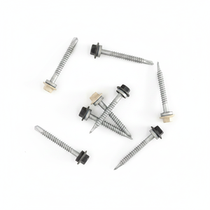 PDC Hex Head Self Drilling <b>Screw</b> Carbon Steel Class 4.8 & 6.8 Zinc/<b>Galvanized</b> Coarse Thread Bonded EPDM Washer DIN Standard - Product Image 1