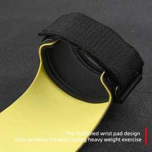 Unisex Anti-Slip PU Full <b>Finger</b> Gym Gloves with Adjustable Wrist <b>Strap</b> for Fitness Workout Weightlifting Crossfit Hand Grips - Product Image 5