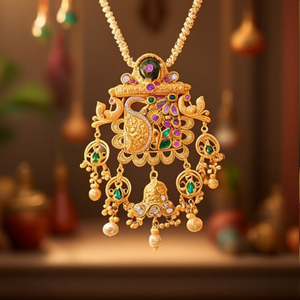Royal Pota Stone and Pearl Pendant <b>Set</b> 10575643PGR Exquisite Fine Jewelry <b>Set</b> - Product Image 3