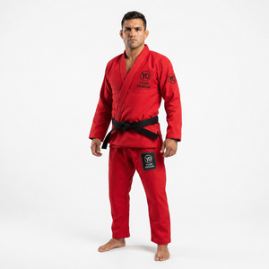 Uniforme de BJJ Personalizado para Hombre, 100% Algodón, Tejido Perlado, Kimono de Entrenamiento, Impresión por Transferencia de Calor, OEM ODM, Ropa de Artes Marciales, Jiu Jitsu - Product Image 2