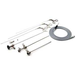 ชุดอุปกรณ์ผ่าตัดส่องกล้องมดลูกขนาด 2.9 มม. มุมมอง 30 องศา สำหรับนรีเวชวิทยา ผลิตจากสแตนเลส คุณภาพมาตรฐานสหรัฐอเมริกาและยุโรป - Product Image 1