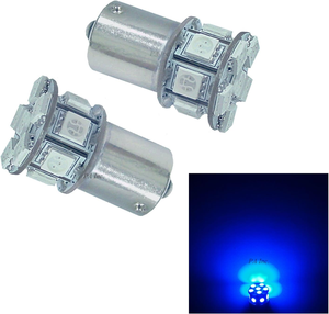 Nueva Bombilla LED Brillante para Automóviles 7440 3157 1156 1157 13SMD 5050 12V 24V Azul, Luz de Freno, Direccional y de Parada para Camiones y Motocicletas - Product Image 3