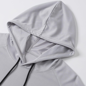 Nouvelle arrivée : sweat-shirt de sport grande taille, ample, respirant, léger, avec logo personnalisé imprimé, 100% coton, pour hommes. - Product Image 4