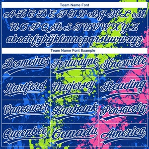 Professional Fastpitch Softball Jersey Abstract <b>Paint</b> Splash Performance Fabric Custom Sublimation Softball Jersey - Product Image 4