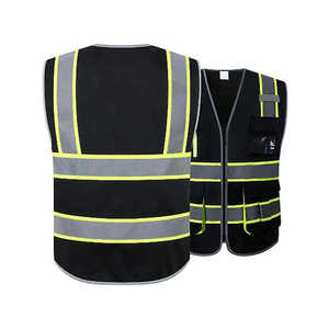 <b>Top</b> Selling Customized Color/Logo Unisex Safety Vest Construction High Visibility <b>Reflective</b> Hi Vis Vest - Product Image 2