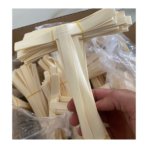 Porte-gobelets en bambou naturel écologique, fait main, portable, pour les entreprises de service de boissons - Product Image 1