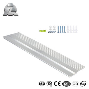 Taquet français en <span class=keywords><strong>m</strong></span>étal de 1 à 7/8 pouces de largeur Clip en Z pour cadre photo mural avec trous - Product Image 5