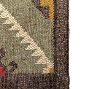 Alfombras Kilim de Yute y Lana Tejidas a Mano, Suaves y Orgánicas, para Sala de Estar, Dormitorio y Estudio - Product Image 5