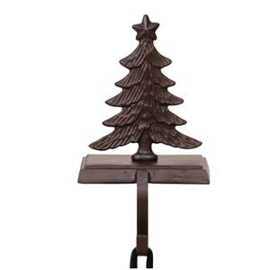 Support de chaussettes de Noël en fer de qualité supérieure, marron antique, pour cheminée, crochet de suspension robuste, décoration de maison pour les fêtes, meilleur prix - Product Image 1