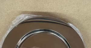Round Stainless Steel <b>Mirror</b> <b>Tray</b> Luxury Polished Steel Display <b>Tray</b> Round Decorative Serving <b>Tray</b> Premium <b>Silver</b> Metal <b>Tray</b> - Product Image 4