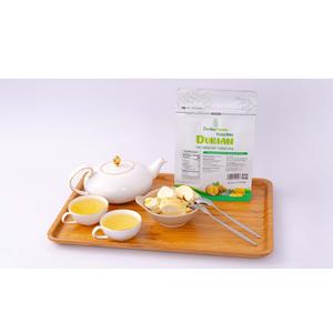 Snack de fruits secs prêts à manger, chips de durian sucrées, 100% durian naturel, sans sucre ajouté, procédé de lyophilisation - Product Image 1