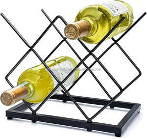 Heavy-Gauge Round <b>Grid</b> Wine Bottle Organizer Free-Standing <b>Metal</b> Bin Unit for Bulk Inventory & Warehouses B2B Supplier India - Product Image 5
