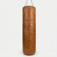 Sac de frappe en cuir 2026, modèle 5KG, robuste et creux, pour entraînement de boxe et MMA, usage domestique, pour adultes