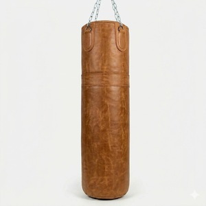 Sac de frappe en cuir 2026, modèle 5KG, robuste et creux, pour entraînement de boxe et MMA, usage domestique, pour adultes - Product Image 3