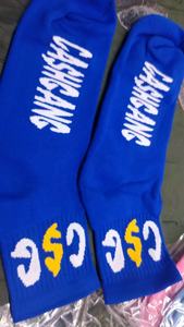 Fabricant de chaussettes personnalisées de haute qualité Conception personnalisée Logo de sport en gros Chaussettes personnalisées Chaussettes de sport de haute qualité - Product Image 2