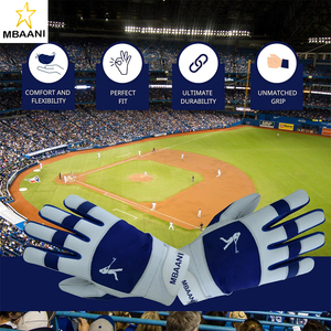 ถุงมือตีเบสบอล ให้การยึดเกาะและประสิทธิภาพที่เหนือกว่า ทนทานเป็นพิเศษและระบายอากาศได้ดี ถุงมือตีเบสบอลสำหรับผู้ชาย - Product Image 4