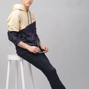 เสื้อฮู้ดน้ำหนักเบา อุ่นสบายสำหรับฤดูหนาว มีกระเป๋าหน้าขนาดใหญ่ ดีไซน์ใหม่ปี 2026 สำหรับใส่ลำลอง ผู้ชาย - Product Image 5