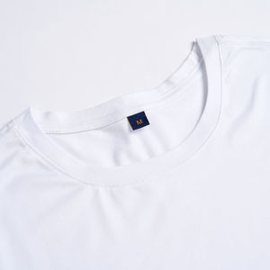 Camiseta de punto de cuello redondo estilo vintage para hombre al por mayor, 100% poliéster, estampada digitalmente, manga corta, holgada - Product Image 3