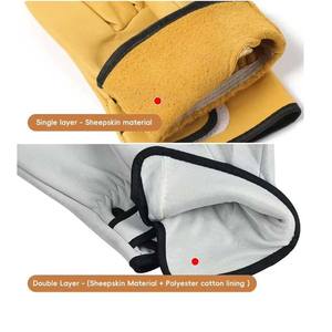 High Quality Personalized Gardening Gloves Women Twill Floral Protective Gloves Flower Gardening Gloves - Product Image 3