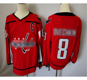 Custom Premium Men's Ice Hockey Jersey Uniform OEM Service Heat-Transfer Printed Breathable Quick Dry 100% Polyester - Product Image 4