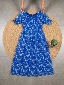 Vestido Maxi Golden Grace, Vestido Maxi Blossom Breeze, Vestido Maxi Celestial Glow, Vestido Largo de Tela Suave, Atuendo Elegante para Celebraciones - Product Image 1