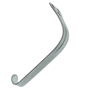 Wieder Tongue Depressor <b>Small</b> 28mm Serrated Blade Stainless Steel ENT Oral Examination Surgical Instrument <b>Tool</b> - Product Image 3