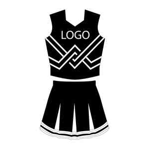 Conjunto de Ropa Deportiva para Niñas, Uniforme de Animadoras para Competencia Escolar, Kit para Niñas Pequeñas - Product Image 1