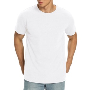 Camiseta de Algodón Ligera para Hombre, Lisa, Transpirable, Suave y Cómoda, Informal, para Uso Diario, Esencial para el Verano - Product Image 1