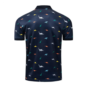 เสื้อโปโลผู้ชายลำลอง ขายดี ดีไซน์ใหม่ รับทำโลโก้ สีพื้น ระบายอากาศได้ดี - Product Image 4