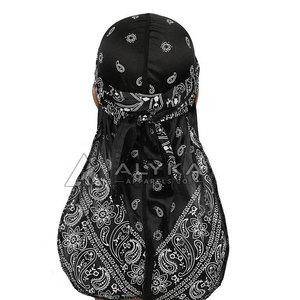 Silk Black Bows Printed Luxury Skin Friendly Long Bandana Scarf Unisex Fashion Accessory Casual Wear All Season Headwear - Product Image 2