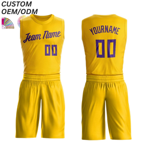 Maillot de basketball personnalisé en maille respirante, uniforme d'équipe par sublimation, vêtements de sport à séchage rapide, support OEM ODM pour la vente en gros - Product Image 4