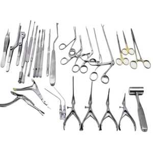 Ensemble d'instruments chirurgicaux orthopédiques réutilisables pour septoplastie, 28 pièces, pour interventions dentaires, usage nasal et sinusal - Product Image 5