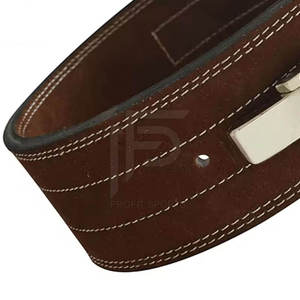 PROFIT SPORTS Cowhide Brown Bodybuilding Lever Power Lifting <b>Belt</b>-Heavy Duty Non-Slip Gym Fitness Training Weightlifting <b>Belt</b> - Product Image 6