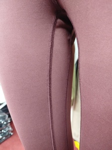 Leggings de yoga pour femmes à taille haute, couleur unie, avec logo personnalisé, en Spandex respirant et extensible dans les quatre sens, doux et extensibles pour l'entraînement en salle de sport, prix de gros - Product Image 4