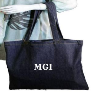 Bolsa de Tela de Algodón 100% Reutilizable y Ecológica Personalizada, Bolsa de Compras de Calicó para Mujer, con Logotipo Impreso, Sostenible - Product Image 3