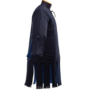 Gambeson rembourré médiéval haut de gamme, tunique de reconstitution historique, costume de scène, veste matelassée en tissu de coton - Product Image 3