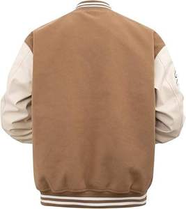 Customized Vintage Wool Varsity <b>Jackets</b> <b>Men's</b> Women's Baseball Bomber Coat Stand Embroidery <b>Smart</b> Casual Quick Dry Heated Winter - Product Image 2