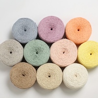 Benang rajut karet GRANDE Combed Cotton Yarn Tebal Lembut Benang Katun Rajut murah grosir benang rajut