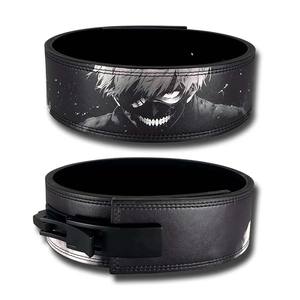 Ceinture de musculation en cuir réglable sur mesure de 10 mm avec boucle à levier Anime pour la musculation, ceinture de levier robuste pour la musculation - Product Image 4
