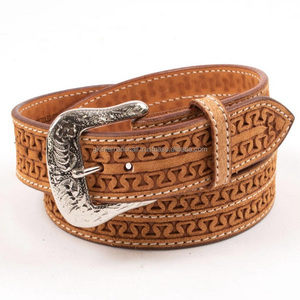 เข็มขัดหนังสติ๊กมือออกแบบเองสําหรับคาวบอยพร้อมหัวเข็มขัดนิกเกิลมีสไตล์และสกรูชิคาโกสําหรับเปลี่ยนหัวเข็มขัดราคาถูก - Product Image 6